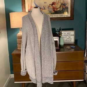 Anthropologie Sleeping On Snow Oversized Cardigan